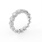 18K Eternity Diamond Ring — 3D VIEW