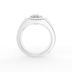 18K Bespoke Diamond Ring — FRONT