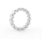 18K Pear Eternity Diamond Ring — 3D VIEW