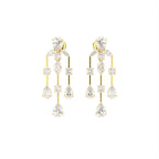 18K Chandelier Diamond Drop Earrings — TOP