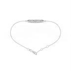 18K Capricorn Constellation Diamond Bracelet — FRONT