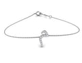 18K Arabic Alphabet Diamond Bracelet — TOP