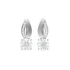 18K Diamond Drop Earrings — TOP