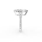 18K Trilogy Marquise Diamond Engagement Ring — SIDE