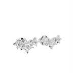 18K Star Diamond Earrings — 3D VIEW