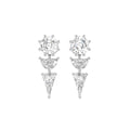 18K Diamond Drop Earrings — TOP