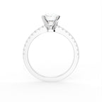 vimg:FJ6316|vimg:FJ6326|vimg:FJ6329|vimg:FJ5291|vimg:FJ3409|vimg:FJ3425|vimg:FJ6328|18K Round Diamond Engagement Ring — FRONT