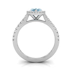 vimg:FJ2400|18K Halo Marquise Diamond Engagement Ring — FRONT