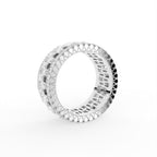 18K Bespoke Pave Diamond Ring — 3D VIEW