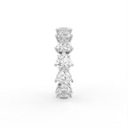 18K Eternity Diamond Ring — SIDE
