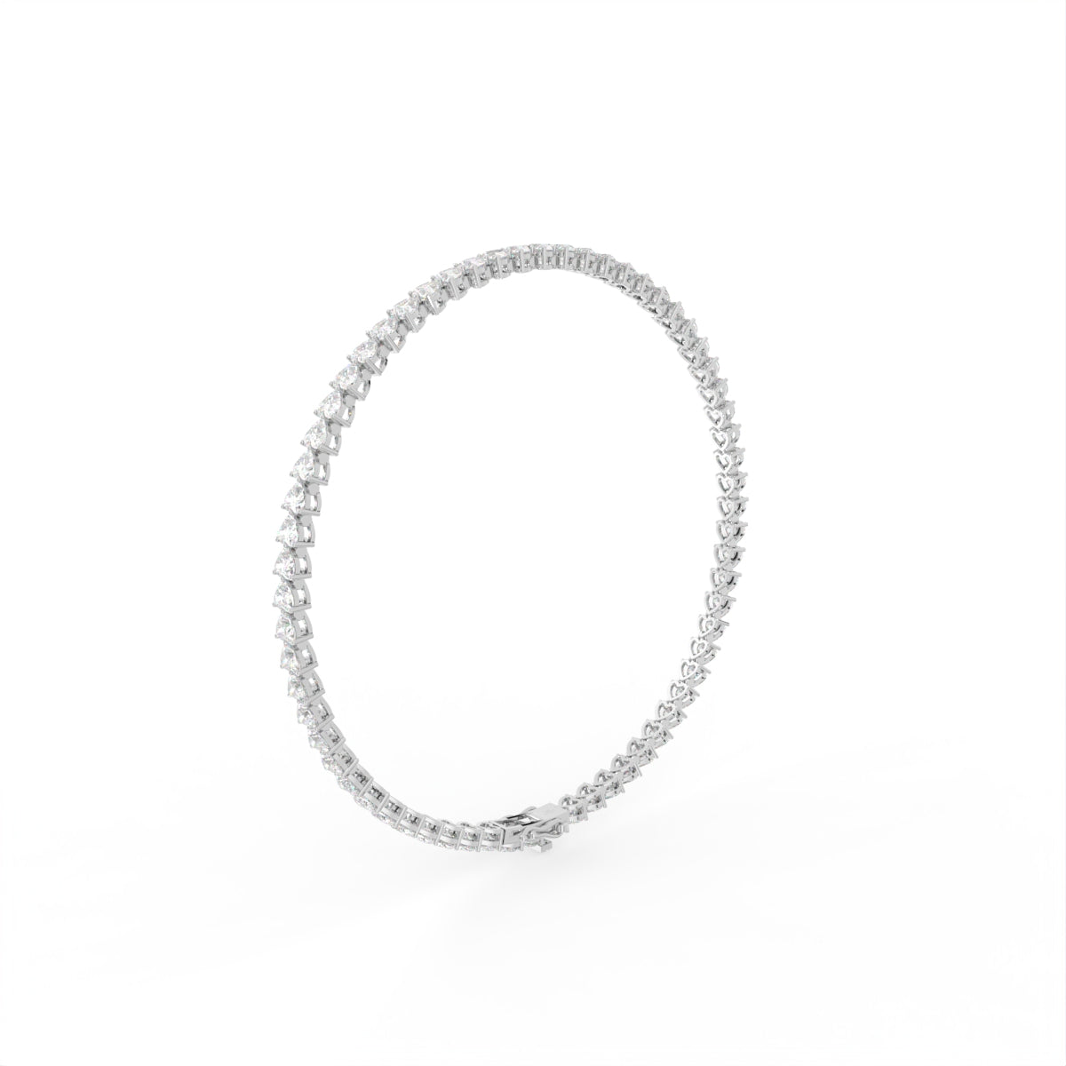 18K Diamond Bracelet — 3D VIEW