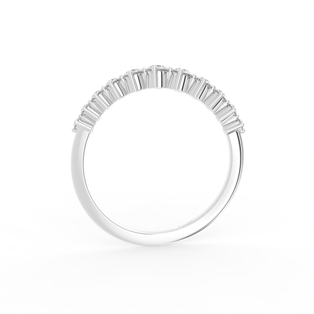 18K Eternity Diamond Ring — FRONT