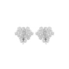 18K Bespoke Diamond Earrings — BACK