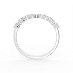 18K Bespoke Pear Diamond Ring — FRONT
