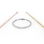 18K Diamond Bracelet — 3 COLOR