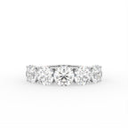 18K Bespoke Round Diamond Ring — TOP
