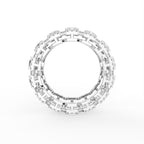 18K Eternity Diamond Ring — FRONT