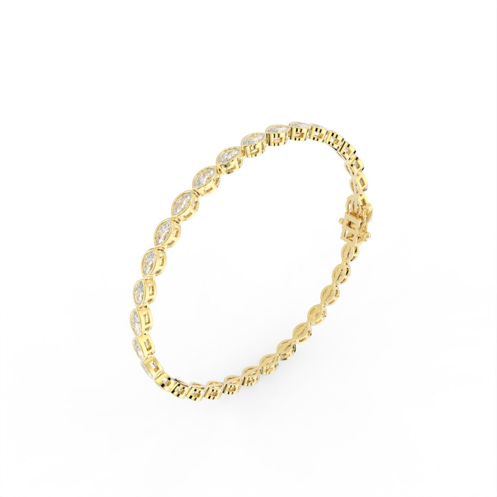 Sterling Silver Diamond Bracelet — IMAGE URL