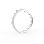 18K Bespoke Diamond Ring — 3D VIEW