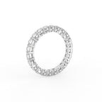 vimg:FJ5832|vimg:FJ5833|vimg:FJ5843|vimg:FJ4357|18K White Gold Full Eternity Round Diamond Ring — 3D VIEW