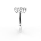 vimg:Z00293|18K Trilogy Marquise Diamond Ring — SIDE