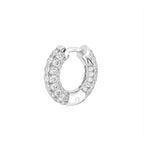 18K Bespoke Diamond Earrings — 3D VIEW