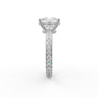 vimg:FJ5297|vimg:FJ5268|vimg:FJ5270|18K Solitaire Round Diamond Ring — SIDE