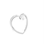 18K Rose Gold Pear Diamond Ring — 3D VIEW