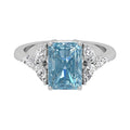 vimg:Z00249|18K Radiant Diamond Engagement Ring — TOP