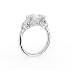 18K Trilogy Diamond Ring — 3D VIEW