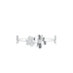 18K Floral Diamond Bracelet — TOP