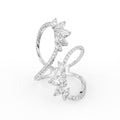 18K White Gold Bespoke Diamond Ring — TOP