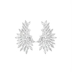 18K Bespoke Marquise Diamond Earrings — TOP