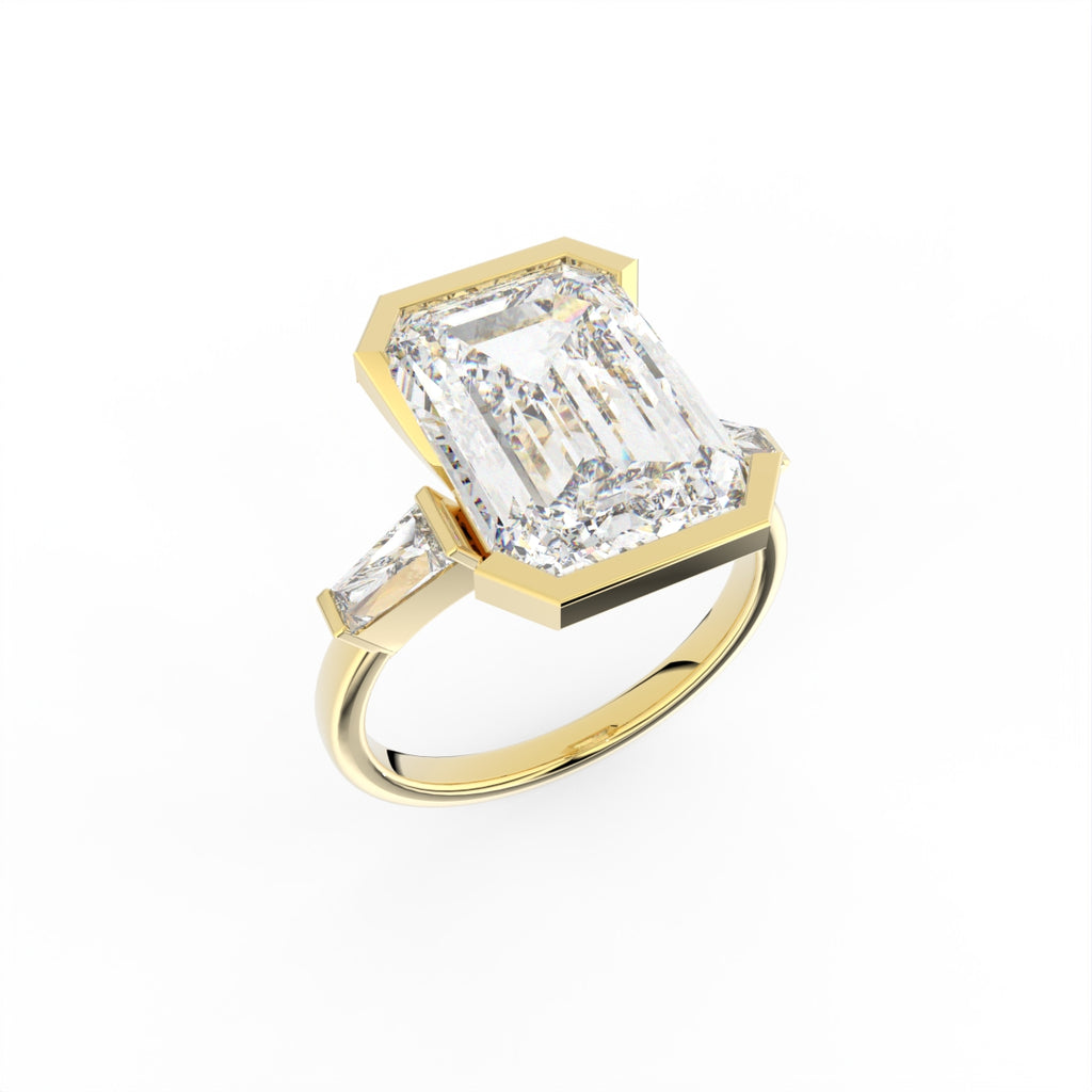 Sterling Silver Diamond Ring — IMAGE URL