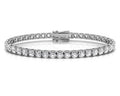 18K Round Diamond Bracelet — TOP