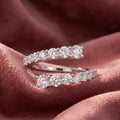 18K Bespoke Round Diamond Ring — AI cloth, in-house