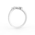 18K Bespoke Pear Diamond Ring — 3D VIEW