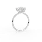 vimg:FJ6336|vimg:FJ6337|vimg:FJ6338|18K Solitaire Pear Diamond Ring — 3D VIEW