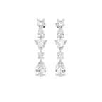 18K Diamond Drop Earrings — TOP