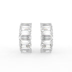 18K Ashoka Diamond Piercing Earrings — TOP