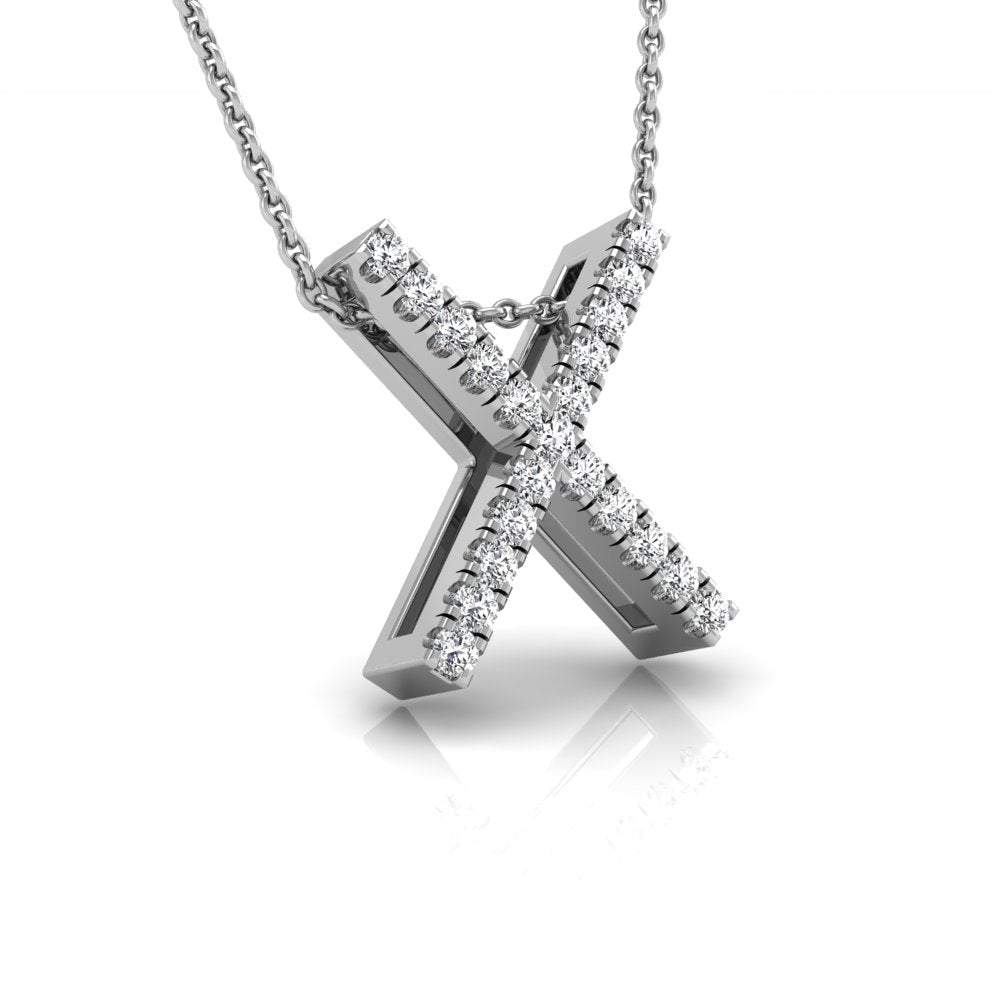 18K Viking Diamond Pendant — RIGHT