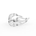 18K Bespoke Openwork Diamond Ring — TOP