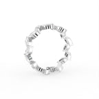 18K Bespoke Marquise Diamond Eternity Ring — 3D VIEW