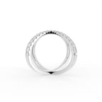 18K Bespoke Diamond Ring — FRONT