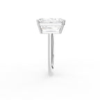 18K Diamond Engagement Ring — SIDE