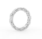 18K Heart Eternity Diamond Ring — 3D VIEW