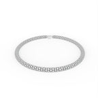 Sterling Silver Diamond Necklace — IMAGE URL