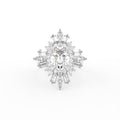 18K Solitaire Diamond Ring — TOP