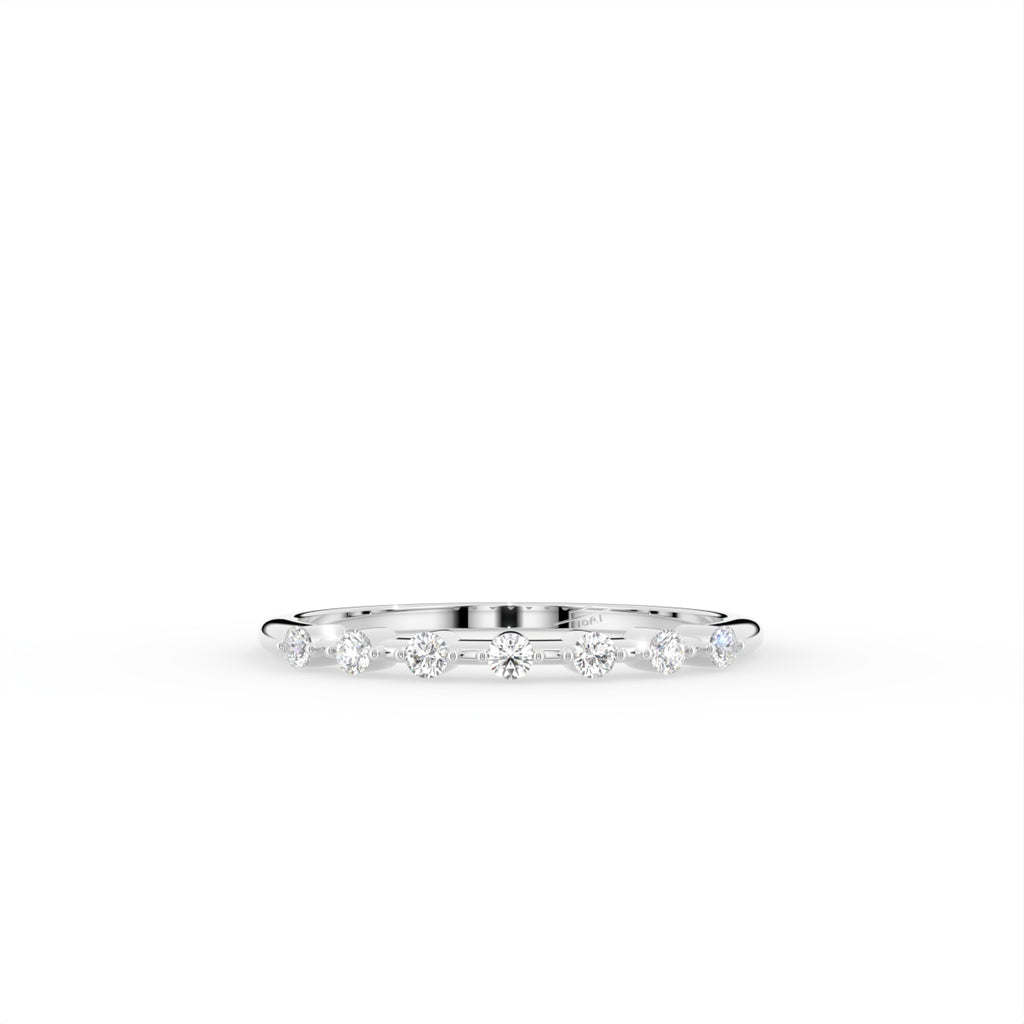 18K Eternity Diamond Ring — TOP