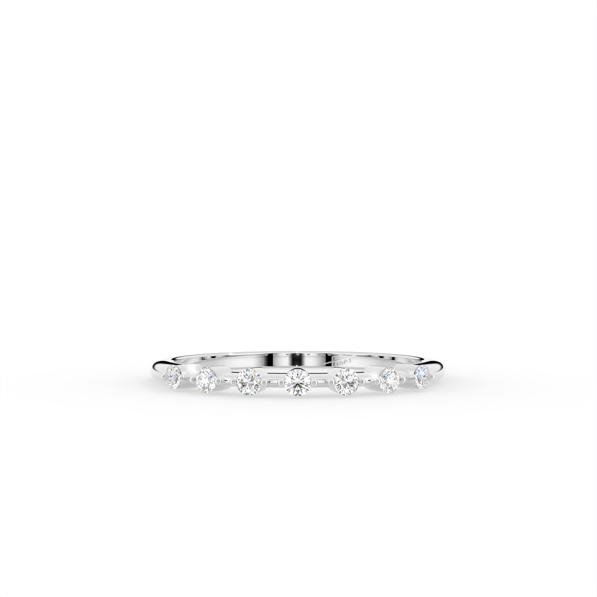 18K Eternity Diamond Ring — TOP
